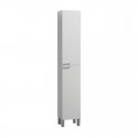 Columna de baño Aktiva blanca 2 puertas