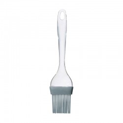 Pincel de silicona gris transparente