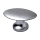 Pomo cromado mate 33mm para mueble