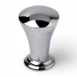 Pomo latón mueble cromo brillante 15mm
