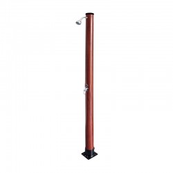 Ducha solar PVC efecto madera 20 litros