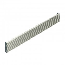 Rejilla de ventilación acabado inoxidable 60cm