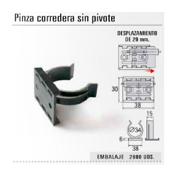 Pinza Zócalo Cocina C/Guía