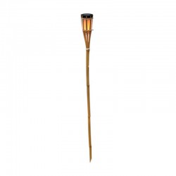 Antorcha solar LED decorativa efecto llama 120cm