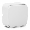 Conmutador/interruptor blanco de superficie 10A 250V