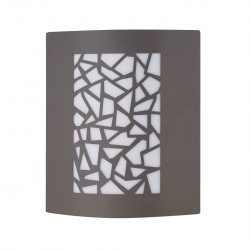 Aplique de pared exterior antracita E27 60W Maro