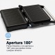 Grill eléctrico 750W Healthy 5007X