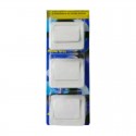 Kit 3 interruptor/conmutador 10A-250V