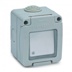 Pulsador timbre estanco IP55 10A-250V