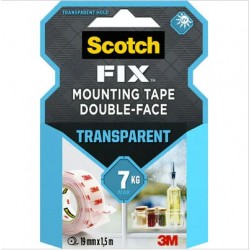Cinta doble cara transparente VHB Scotch