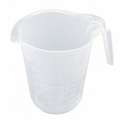 Jarra medidora de plástico 1L