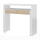 Mesa escritorio extensible de melamina