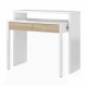 Mesa escritorio extensible de melamina
