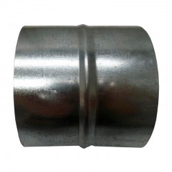 Unión/pasa-muros tubo de aluminio 120mm