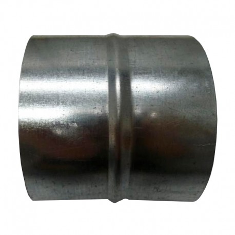 Unión/pasa-muros tubo de aluminio 120mm