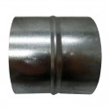 Unión/pasa-muros tubo de aluminio 120mm