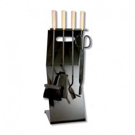 Juego de 4 accesorios para chimeneas