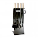 Juego de 4 accesorios para chimeneas