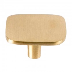 Pomo de mueble vintage de latón 40mm