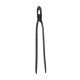 Tenacilla de plástico gris 31cm