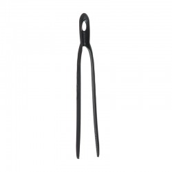 Tenacilla de plástico gris 31cm