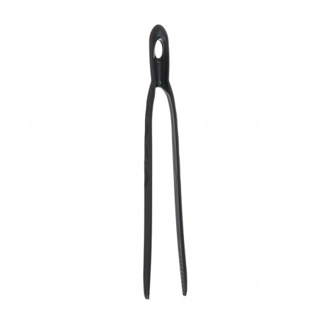 Tenacilla de plástico gris 31cm