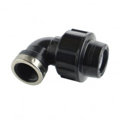 Codo hembra 25mmx3/4" con refuerzo inox.