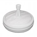 Base de parasol redondo 13L blanco