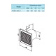 Extractor de baño con temporizador 100 ST