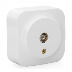 Base enchufe de superficie para TV terminal Atlántico