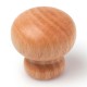 Pomo de mueble de madera de haya 30mm