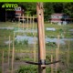 Azada + horquilla de 3 puntas con mango corto de madera Vito