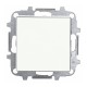 Conmutador/interruptor de cruce empotrable blanco Sky
