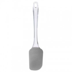 Espátula de silicona gris transparente