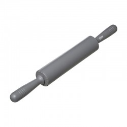 Rodillo de silicona gris para reposteria 47x5,4cm