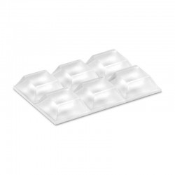 Gotas autoadhesivas protectoras 20,5x20,5x7,6mm 6uds.