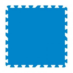 Protector de fondo azul 50x50cm 4,5mm 9uds. para piscina Gre
