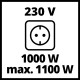 Generador de gasolina inverter 1100W TC-IG 1100 Einhell