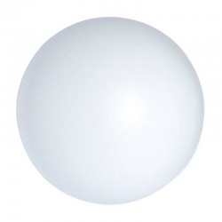 Pomo de mueble de madera blanco 50mm