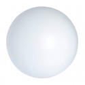 Pomo de mueble de madera blanco 50mm