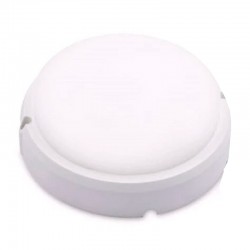Aplique led 15w redondo blanco