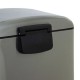 Cubo de basura de metal inoxidable con pedal 30L