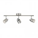 Regleta de 3 focos cromo GU10 35W Meranti Philips