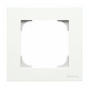 Marco enchufe empotrable blanco Sky