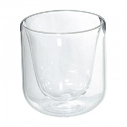 Vaso de doble cristal transparente 200ml