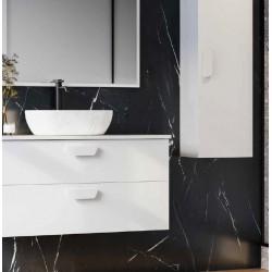 Mueble de baño suspendido Nuria blanco mate 60cm