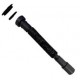 Tubo negro extensible 30-80cm.-11/4 y 11/2