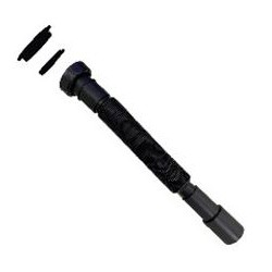 Tubo negro extensible 30-80cm.-11/4 y 11/2