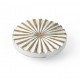 Pomo latón blanco decape 40mm 2uds
