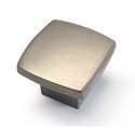Pomo inox mate 25x25 4uds